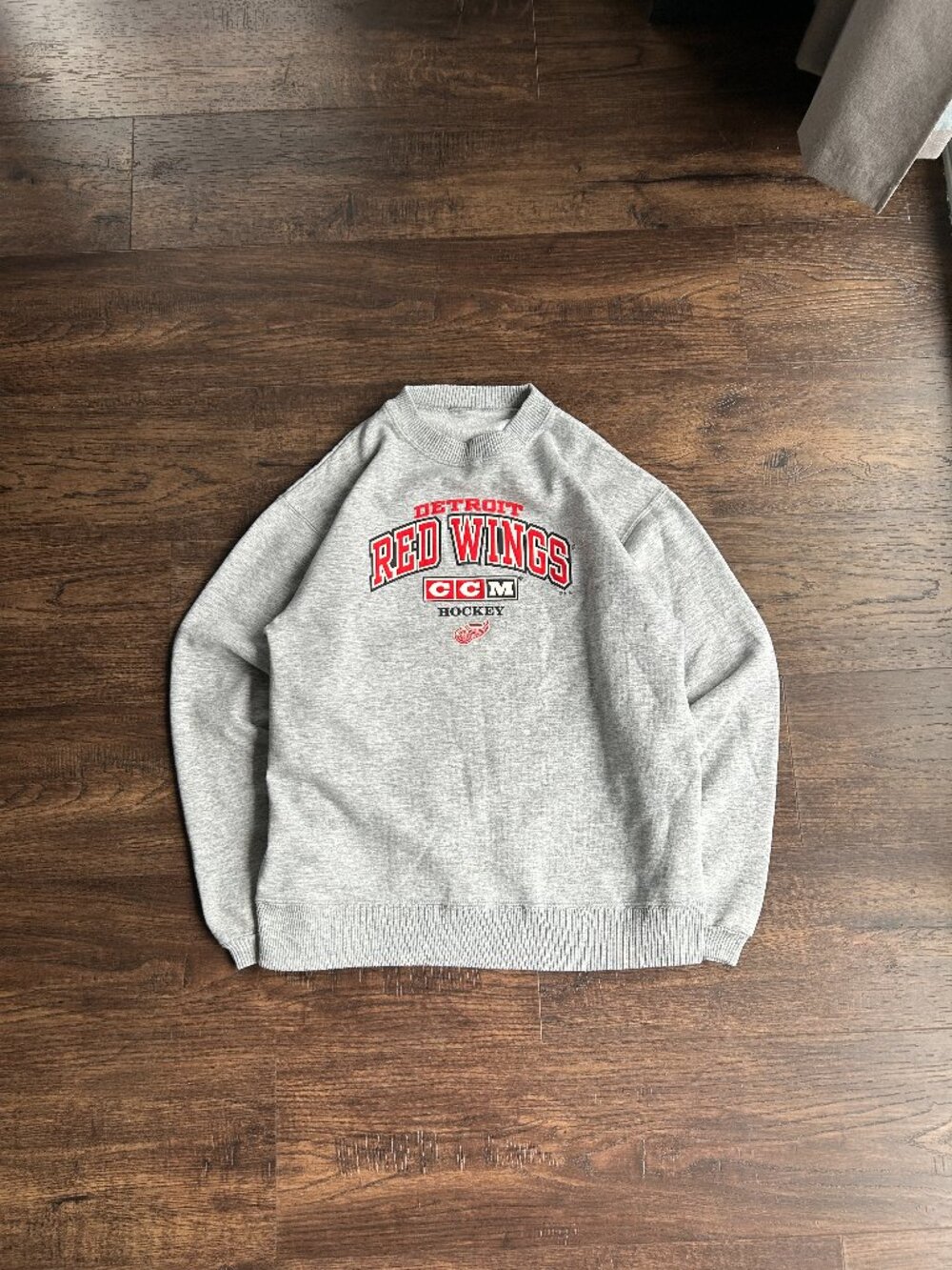 CCM Detroit Red Wings Crewneck - Fit S